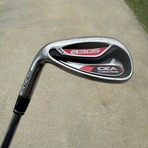 Adams Golf Idea a305 Hybrid Pitching Wedge Left Handed LH Steel Regular Flex 37"